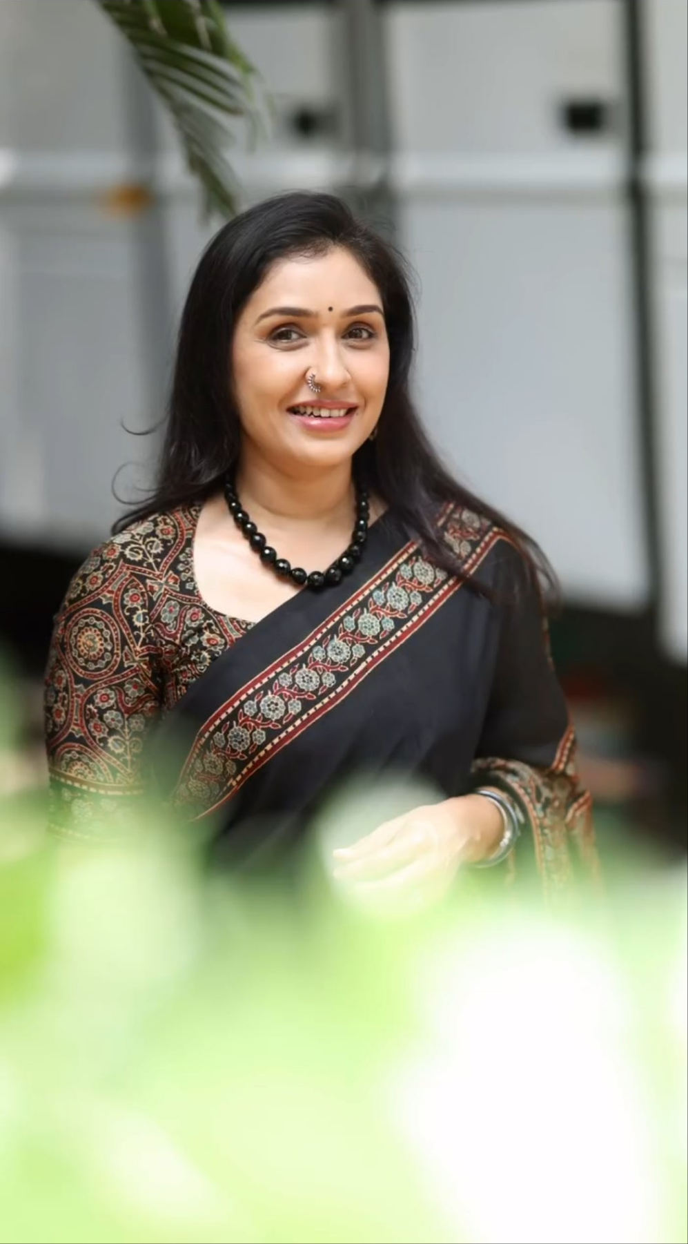 MAHALAXMI WALE AJRAKH MODAL SILK SAREE
