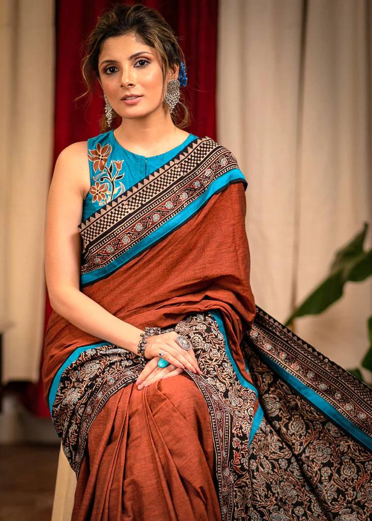 PAGLE PAGLE WALE PREMIUM COTTON LINEN SAREE