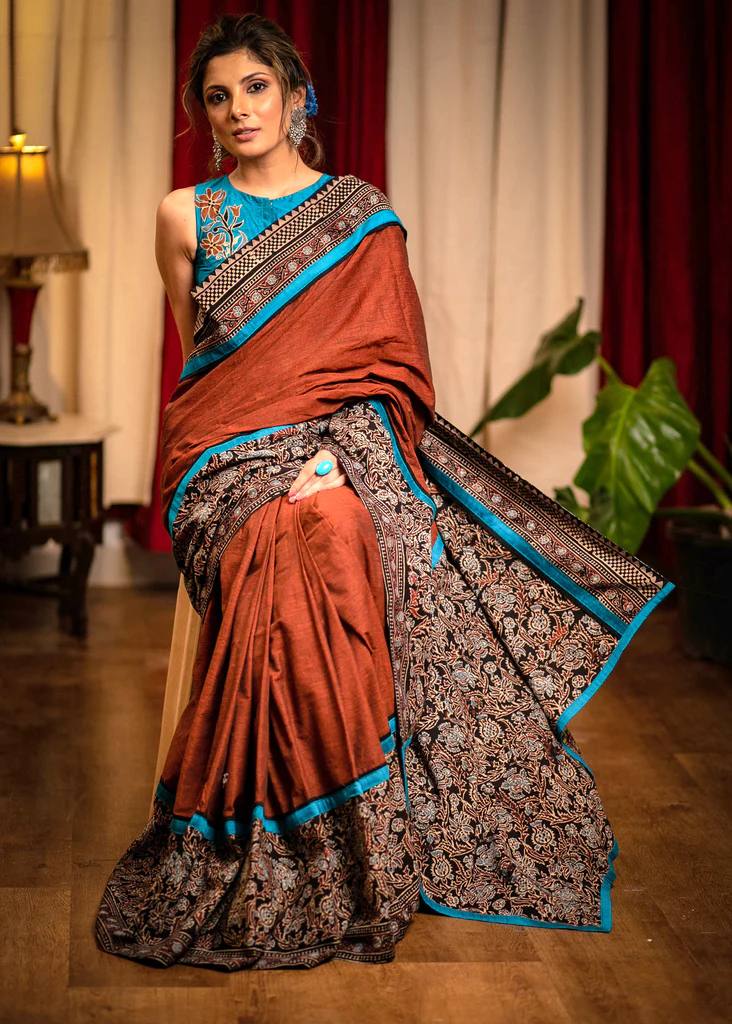 PAGLE PAGLE WALE PREMIUM COTTON LINEN SAREE