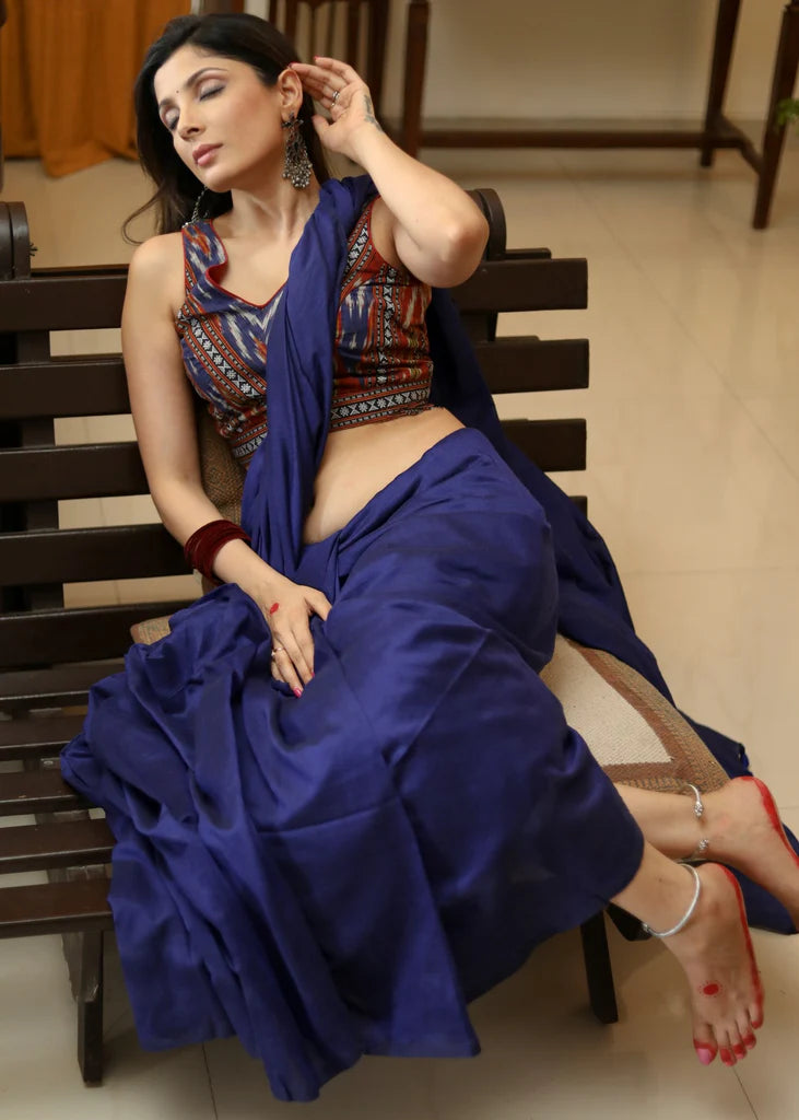 GAURI WALE  PREMIUM MUL COTTON  SAREE