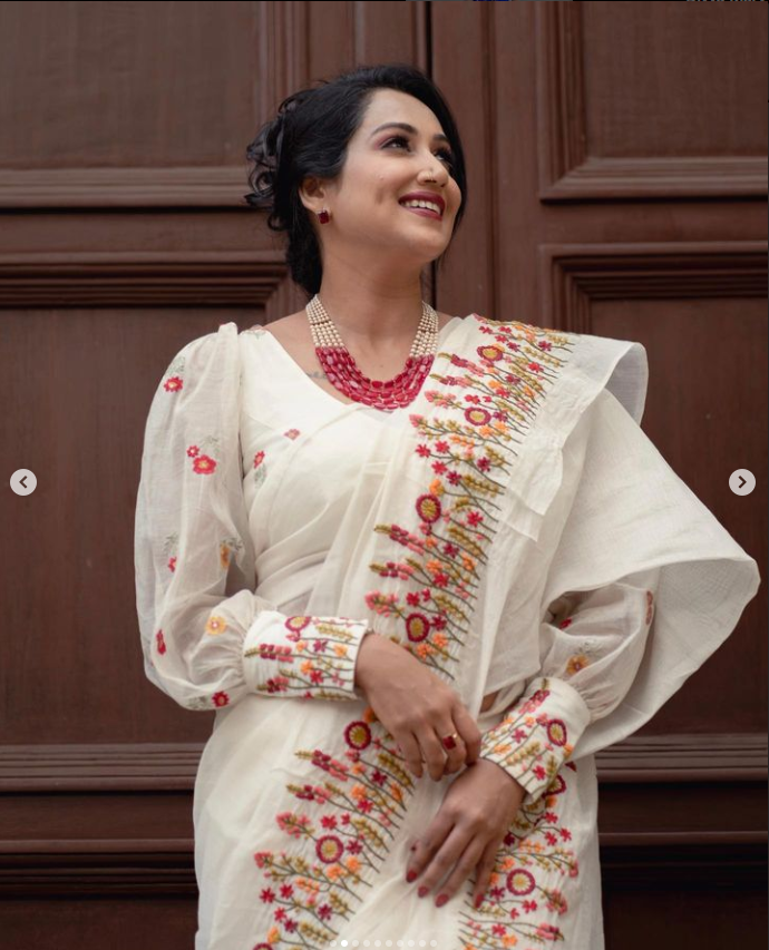 DIL KO PHELA  WALE PREMIUM COTTON LINEN SAREE