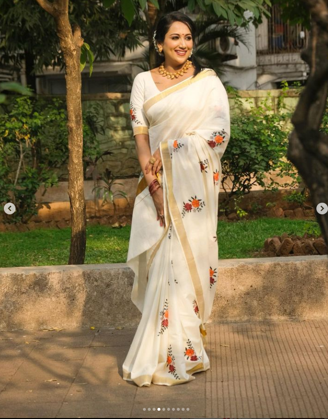 HAI VO KON JO WALE PREMIUM COTTON LINEN SAREE