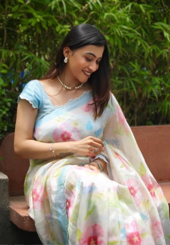 PIYA PIYA OH PIYA WALE  PREMIUM LINEN COTTON SAREE