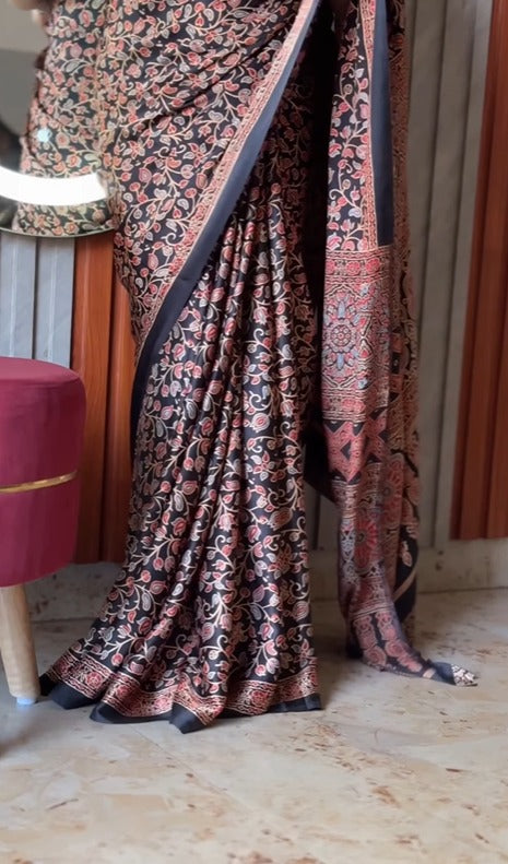 DEEWANA WALE PREMIUM MODAL SILK SAREE