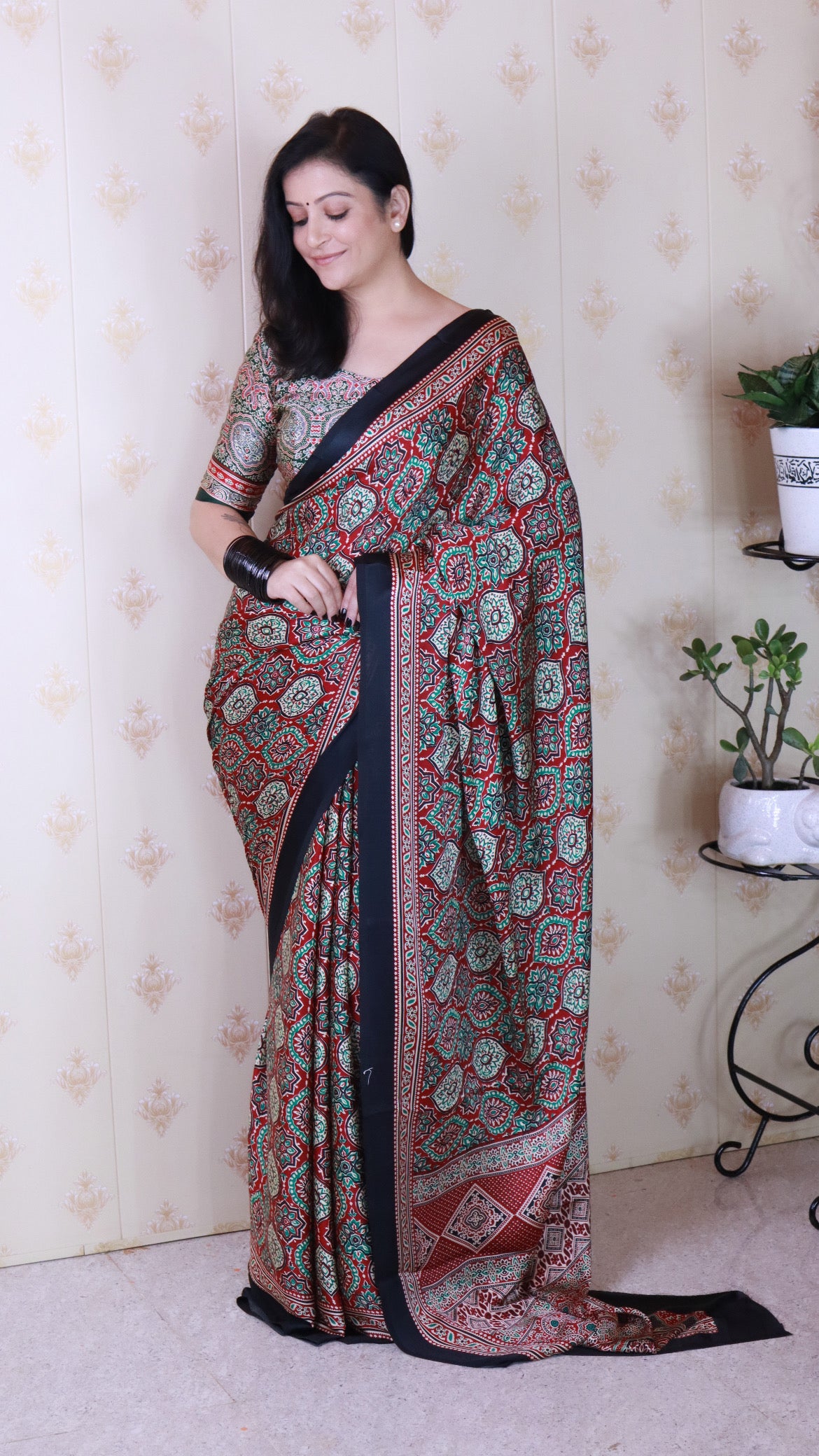 BAARISH KA MAUSAM WALE PREMIUM MODAL  SILK SAREE
