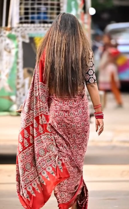 MERA DIL WALE PREMIUM MODAL SILK SAREE